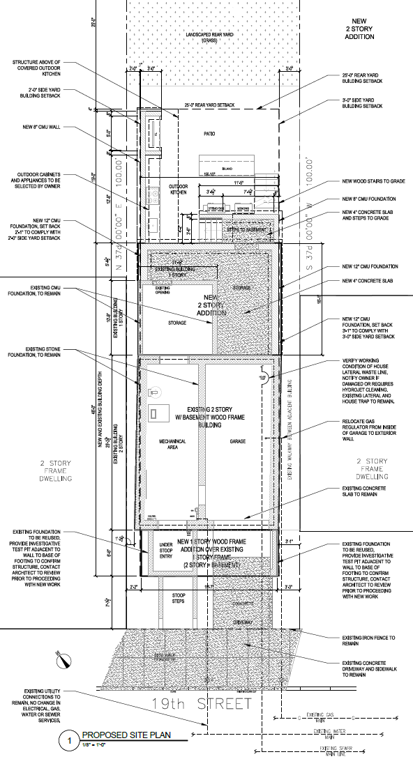 Downstairs and Backyard