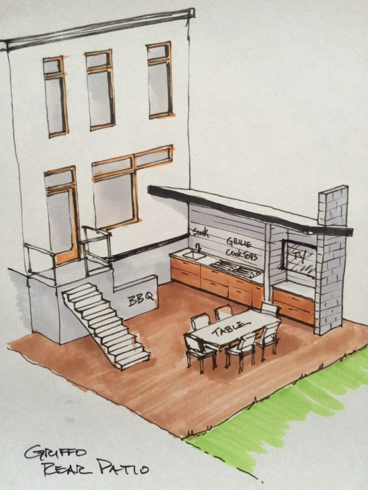 Patio Sketch
